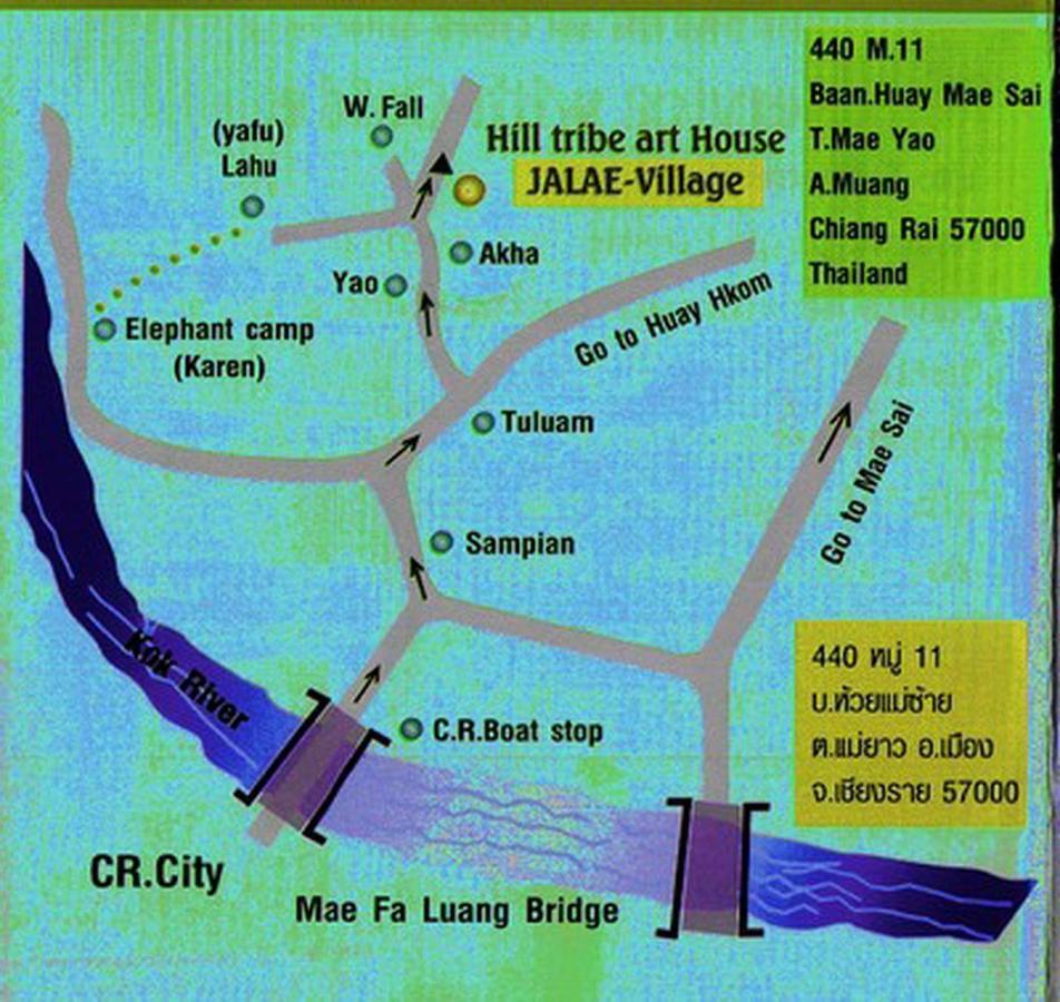 Appartamento Hill Tribe Art House Chiang Rai Esterno foto